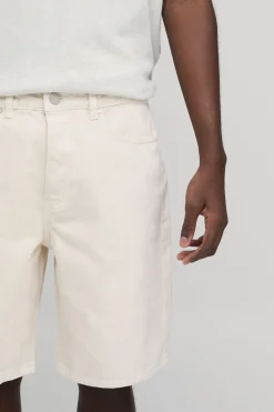 boohooMAN Short En Denim Rigide Coupe Décontractée<Homme Denim|Tout Afficher