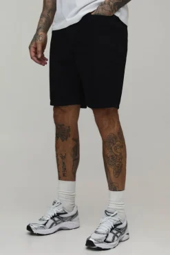 Short en Jean Coupe Slim Taille Haute