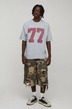 boohooMAN Short En Jean Délavé Effet Usé<Homme Jorts|Nouveautés Grande Taille