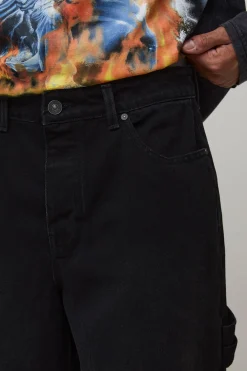 Short En Jean Ourlet Défait Double Passant Charpentier Surteint
