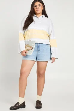 Short en jean pour maman Plus
