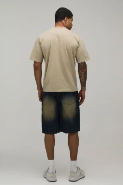 Short en Jean Rigide Regular
