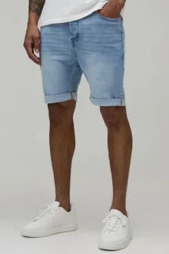 Short En Jean Stretch Coupe Skinny Basique