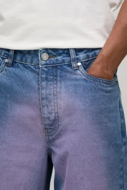 Short En Jean Teinté Coupe Regular