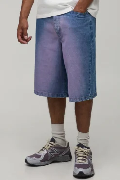 Short En Jean Teinté Coupe Regular