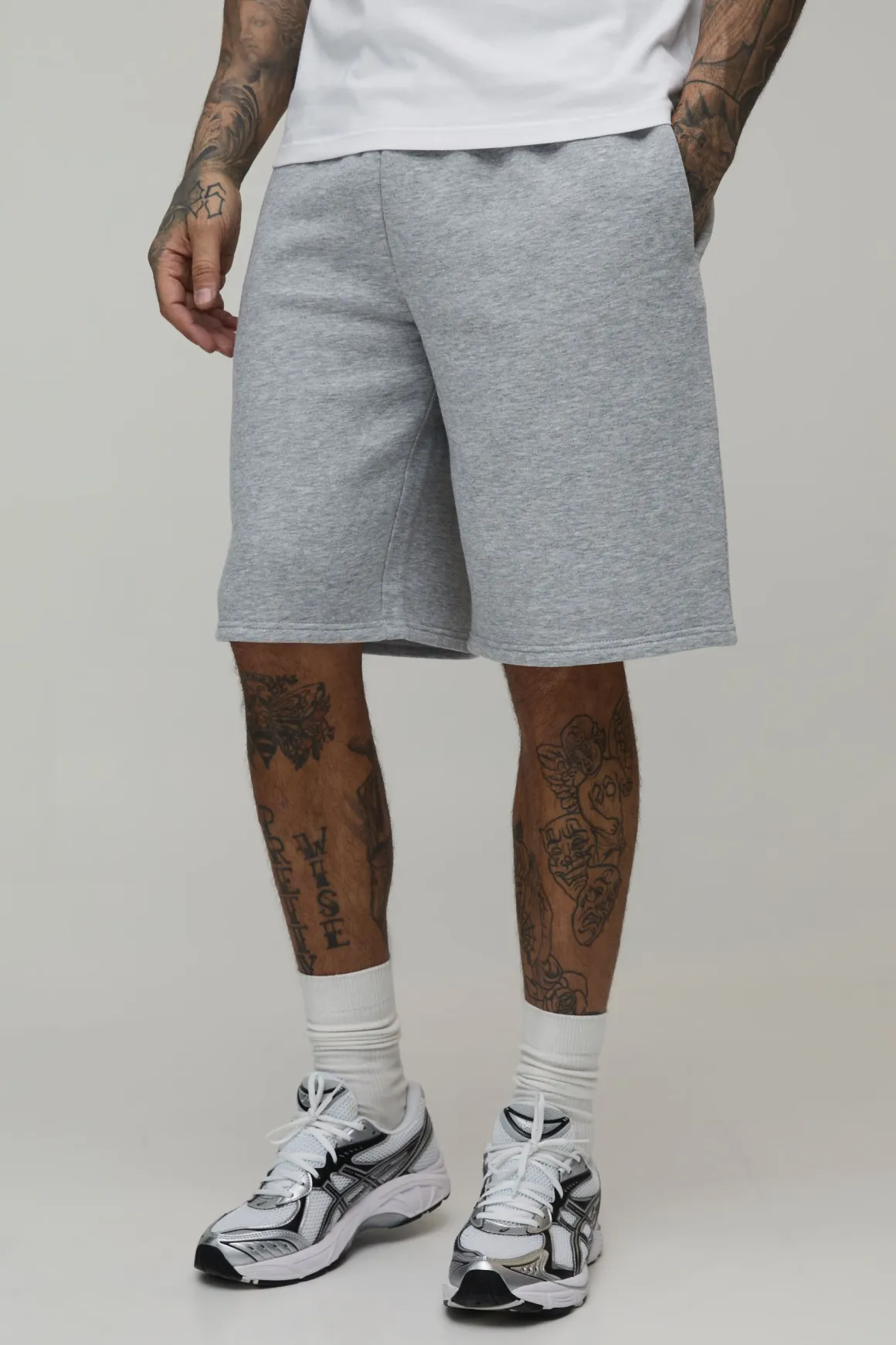 Short en Jersey Coupe Baggy Basique Tall