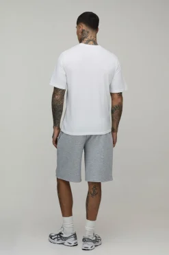 Short en Jersey Coupe Baggy Basique Tall