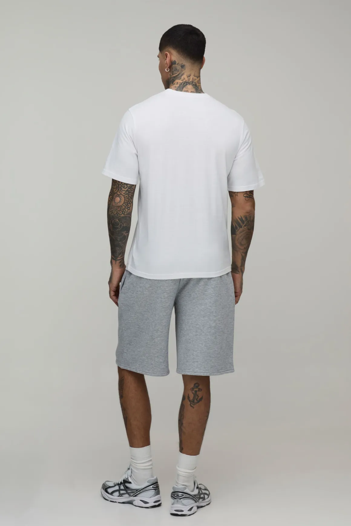 Short en Jersey Coupe Baggy Basique Tall