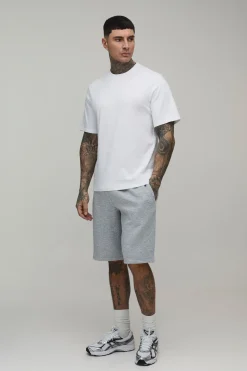 Short en Jersey Coupe Baggy Basique Tall