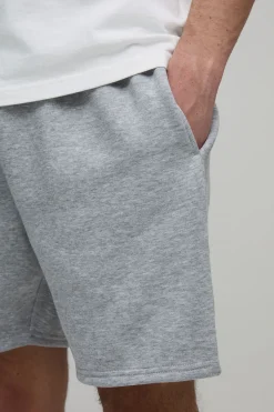 boohooMAN Short en Jersey Coupe Décontractée Basique<Homme Tout Afficher|Indispensables Grande Taille