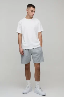 boohooMAN Short en Jersey Coupe Décontractée Basique<Homme Tout Afficher|Indispensables Grande Taille