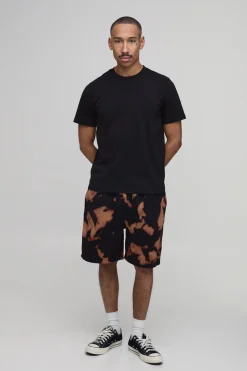 Short En Jersey Coupe Regular Avec Motif Tie-dye