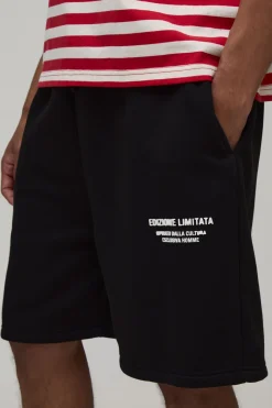 Short En Jersey Imprimé À Coupe Regular Et Structure Épaisse