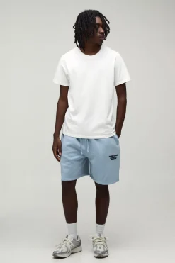 Short En Jersey Imprimé Coupe Regular À Impression Haute Densité