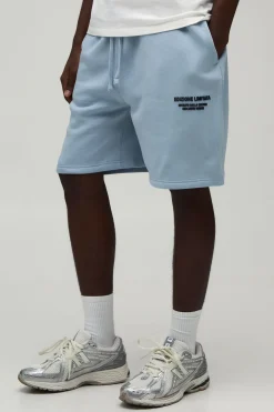 Short En Jersey Imprimé Coupe Regular À Impression Haute Densité