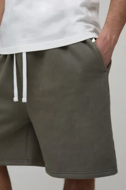Short En Jersey Lavé Coupe Baggy Essentiel