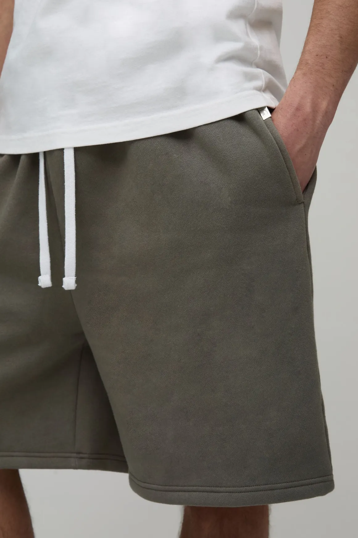Short En Jersey Lavé Coupe Baggy Essentiel