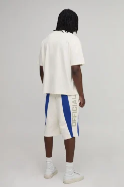 boohooMAN Short En Jersey Moto Coupe Regular Pour Homme Grand<Homme Shorts|Tout Afficher