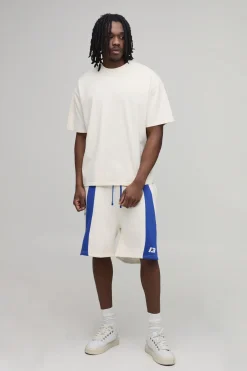 boohooMAN Short En Jersey Moto Coupe Regular Pour Homme Grand<Homme Shorts|Tout Afficher