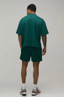 boohooMAN Short En Jersey Tricot Coupe Racer<Homme Shorts