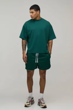 boohooMAN Short En Jersey Tricot Coupe Racer<Homme Shorts