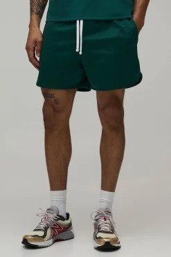 boohooMAN Short En Jersey Tricot Coupe Racer<Homme Shorts