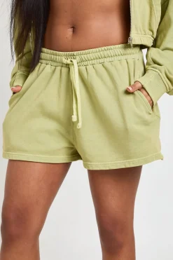 boohoo Short En Molleton Bouclette Lavé<Femme Shorts|Athleisure