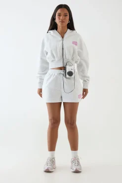 Short En Molleton À Slogan Bulle Sport Dsgn Studio