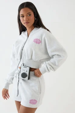 Short En Molleton À Slogan Bulle Sport Dsgn Studio