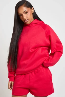 Short En Molleton Taille Haute Avec Cordon De Serrage Interne