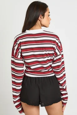 Short En Popeline Avec Finitions Broderie Anglaise