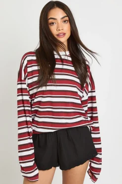 Short En Popeline Avec Finitions Broderie Anglaise