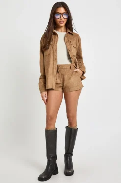 boohoo Short en Synthétique<Femme Shorts