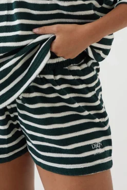 Short En Tissu Éponge À Rayures Dsgn Studio