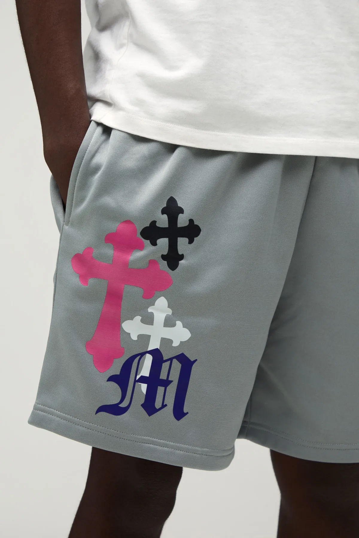boohooMAN Short En Tricot Croisé Coupe Regular<Homme Shorts