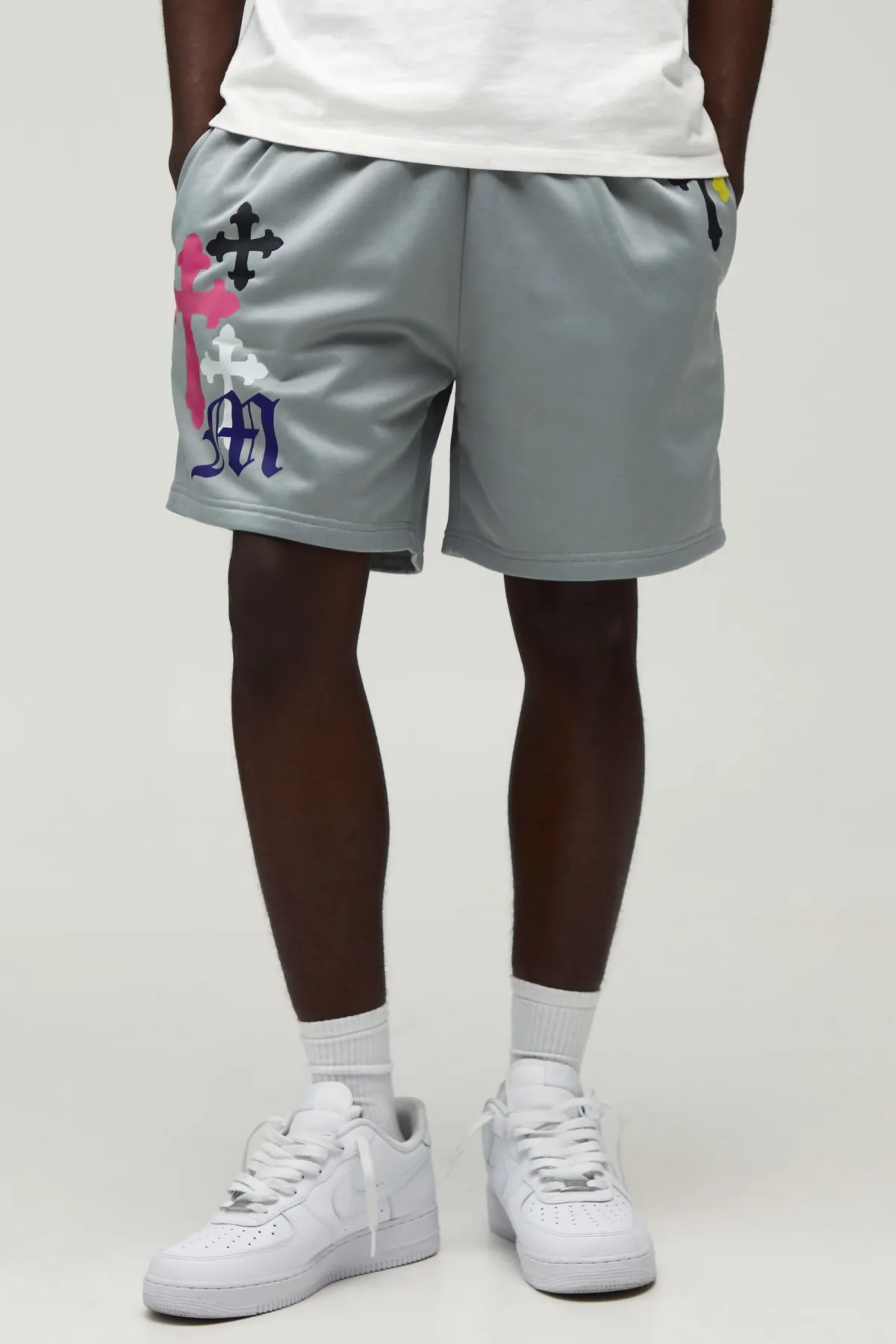 boohooMAN Short En Tricot Croisé Coupe Regular<Homme Shorts