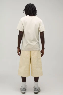 boohooMAN Short En Twill Camouflage Ample Coupe Longue<Homme Shorts