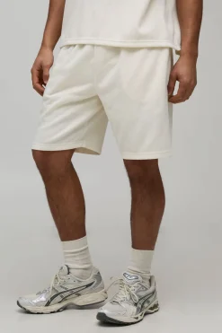 Short Gaufré Coupe Décontractée