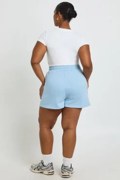 boohoo Short Grande Taille À Large Ceinture<Femme Shorts