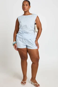 Short Grande Taille À Pois