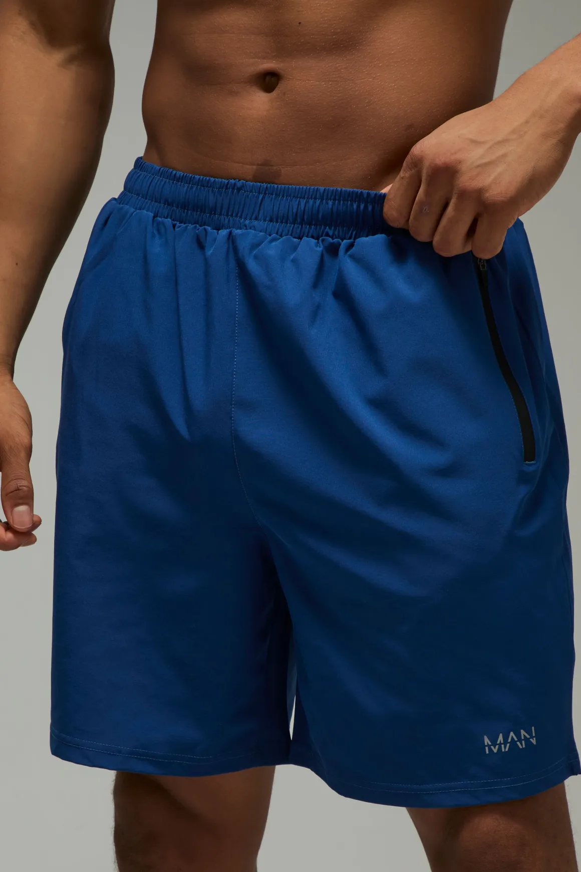 Short Homme Actif Regular Fit Stretch Tissé 7 pouces