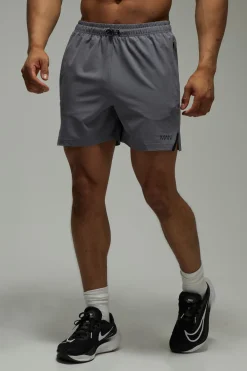 Short Homme 7 Pouces Extensible Tissé Avec Ajusteur Élastique