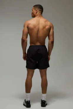boohooMAN Short Homme Tissé Stretch Active 5 Pouces Avec Finitions Contrastées<Femme Shorts|Tout Afficher Activewear