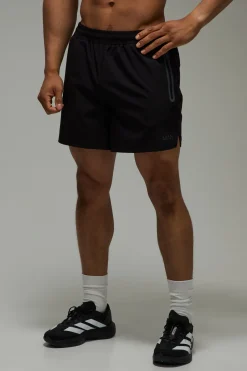 boohooMAN Short Homme Tissé Stretch Active 5 Pouces Avec Finitions Contrastées<Femme Shorts|Tout Afficher Activewear