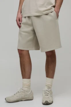 boohooMAN Short Jersey Coupe Baggy Basique<Homme Tout Afficher|Indispensables Grande Taille