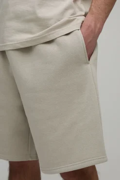 boohooMAN Short Jersey Coupe Baggy Basique<Homme Tout Afficher|Indispensables Grande Taille