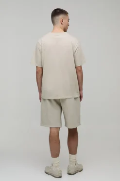 boohooMAN Short Jersey Coupe Baggy Basique<Homme Tout Afficher|Indispensables Grande Taille