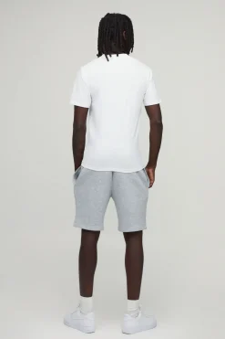 boohooMAN Short Jersey Coupe Slim Basique<Homme Tout Afficher|Indispensables Grande Taille