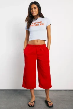 boohoo Short Jogger Longueur 3/4 Coupe Large<Femme Survêtements|Survêtements
