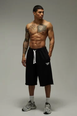boohooMAN Short Jort Loopback Training Dept<Femme Jorts|Shorts